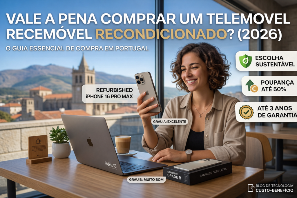 Vale a Pena Comprar um Telemóvel Recondicionado em 2026? A Verdade Sem Filtros