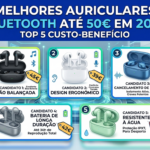 melhores auriculares bluetooth até 50€ em 2026