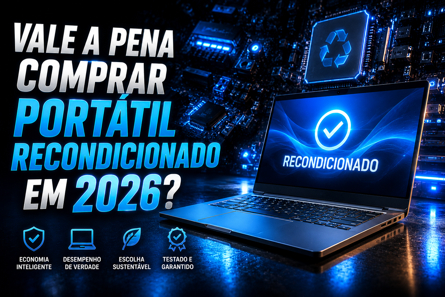 Vale a Pena Comprar Portátil Recondicionado
