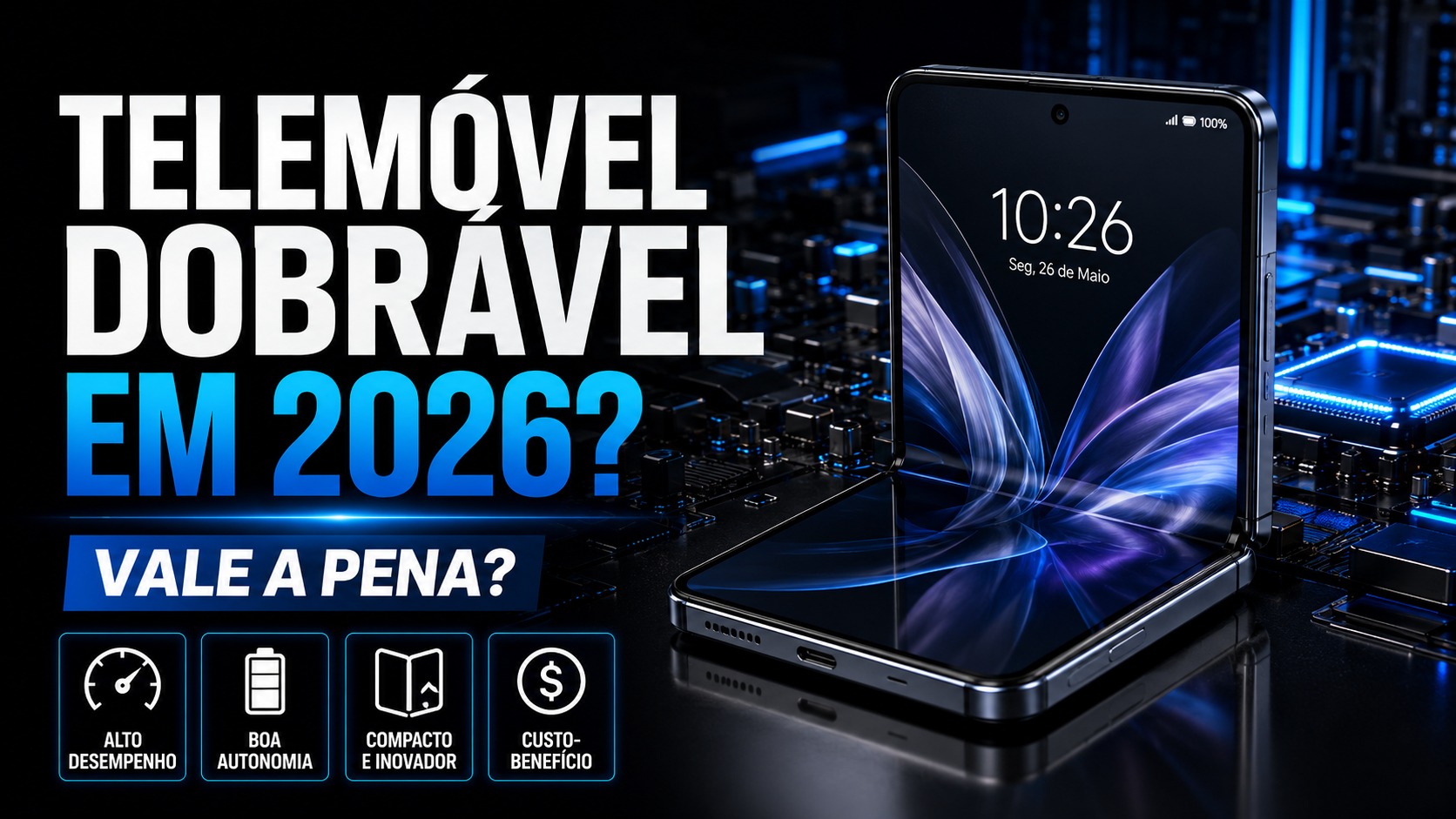 Vale a pena comprar o telemóvel dobrável